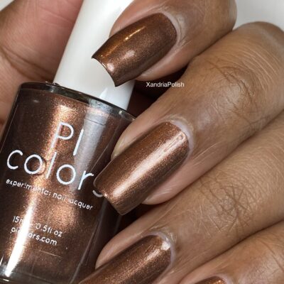 Chocolate Bacon.098 Deep Red Brown Nail Polish by PI Colors