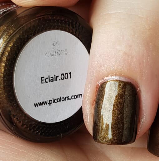 Eclair.001 Brown Nail Polish by PI Colors