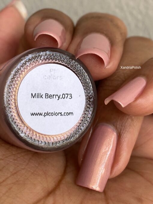 Milk Berry.073 Pink Nail Polish by PI Colors