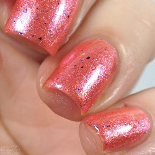 PI Colors Coral Pink Nail Polish