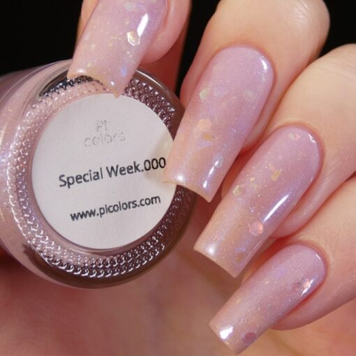 Special Week.000 Pale Pink Nail Polish by PI Colors