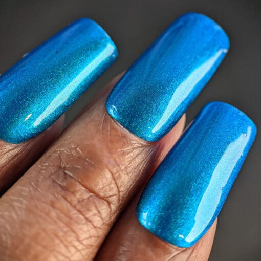 Prismatic Blue Nail Polish by PI Colors