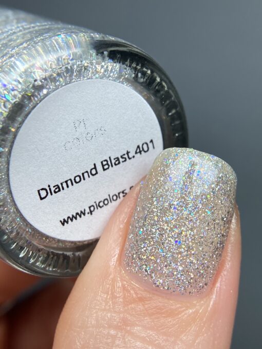 Diamond Blast.401 Holo Nail Polish Topper by PI Colors